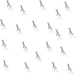 Icons or sticks with diverging rays and shadows as a background.