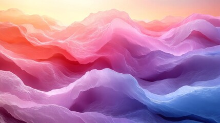 Obraz premium Abstract Colorful Waves of Light Generative AI