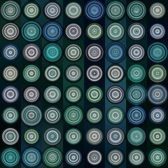 Abstract seamless background consisting of circles illustration