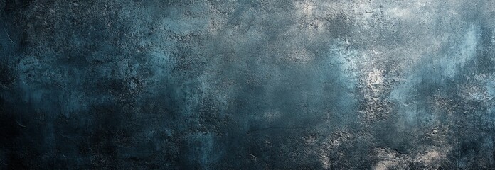 Fototapeta premium Close-up of Smooth Concrete Wall in Loft Style with Flat Surface and Vintage Gray-Blue Shades, Minimalist and Industrial Grunge Design, Perfect for Urban Architecture and Interior Background Concepts.
