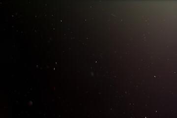 Dust Stock Image In Black Background