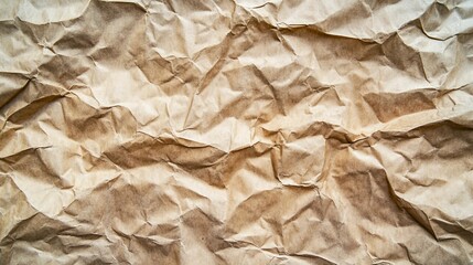 Roughly Creased And Crumpled, This Wrinkled Paper Texture Adds A Dynamic, Abstract Surface Perfect For Use As A Textured Background In Both Design And Creative Artistic Expressions.  