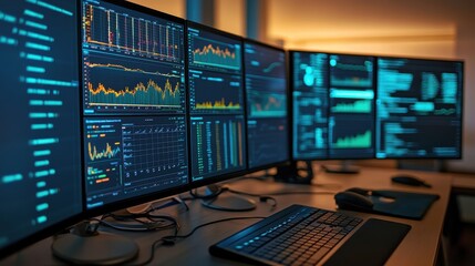 Immersive Financial Data Visualization: Tracking Market Trends and Insights