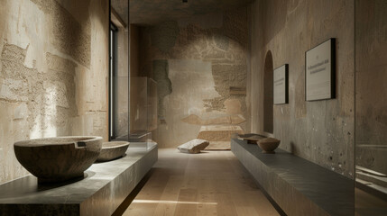 Virtual museum tours and online exhibits for exploring archaeological collections