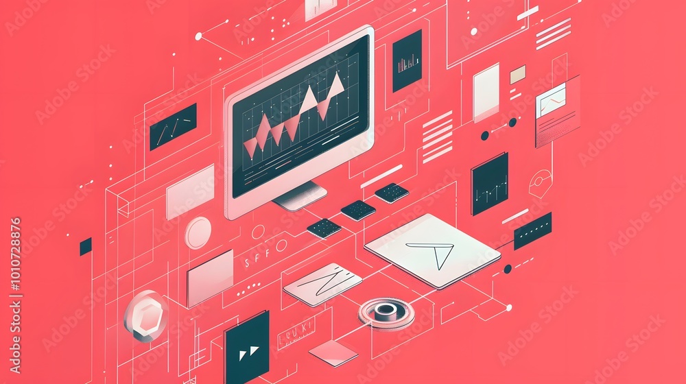 Poster a dynamic design layout emphasizing visual hierarchy, with elements arranged to guide viewer attenti