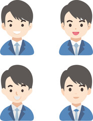 Face Icon Vector Design 