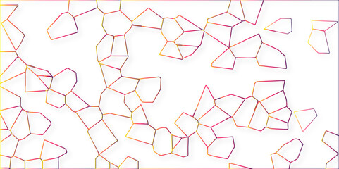 Abstract white background with triangles mosaic pattern vector backdrop with hexagons.Seamless pattern with 3d shapes vector Vintage Illustration background.Broken Glass Quartz natural fragment Cement