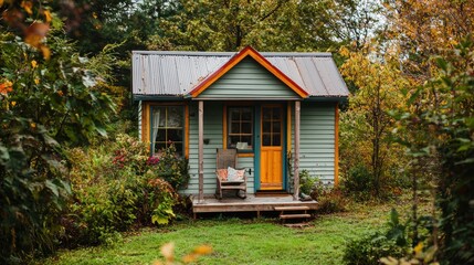 Petite retreat featuring compact and inviting interiors.