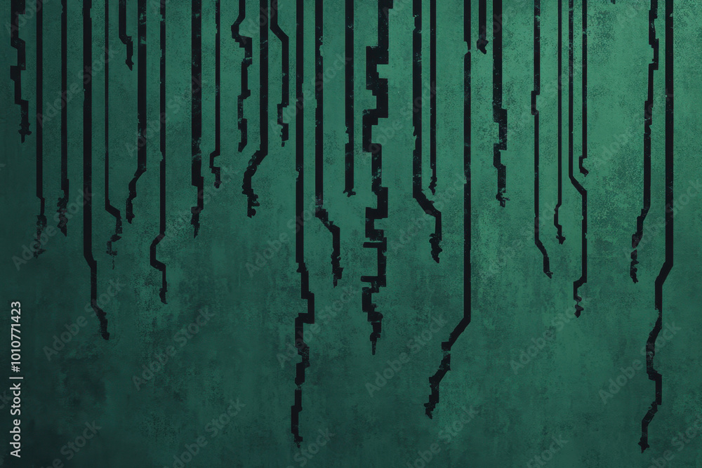 Aufkleber digital patterns create mesmerizing backdrop, showcasing intricate lines and shapes that evoke sense