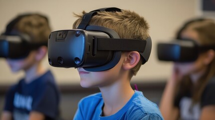 Virtual reality tools helping special needs students practice social skills in a controlled setting.