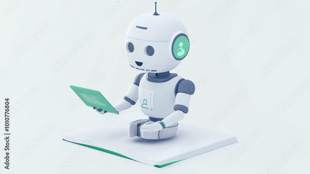 Poster ai generated clone providing speech-to-text tools for accessibility, isolated on white