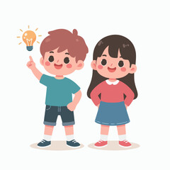 little boy who found the idea