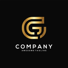 Letter G logo design for business