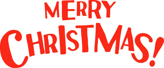 Merry Christmas -  Typography