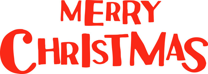 Merry Christmas -  Typography