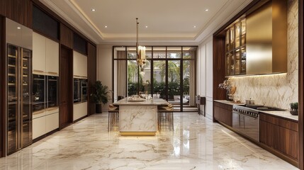 Luxury Modern Kitchen Interior