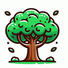 tree with green leaves