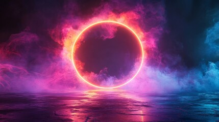 Mystical Neon Portal