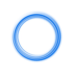 Fototapeta premium Color circles frame with glitter light effect. A flash flies in a circle in a luminous ring.