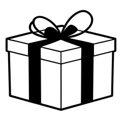 gift box isolated on white