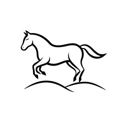 horse vector