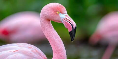 The pink flamingo of Chile.