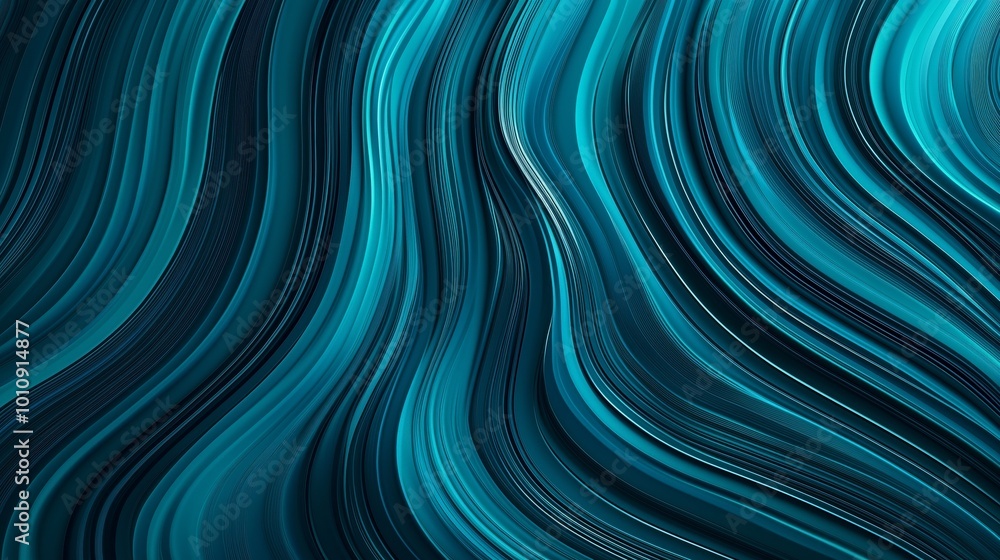 Poster a vibrant backdrop of curved speed lines in cyan and blue creates dynamic movement, perfect for tech