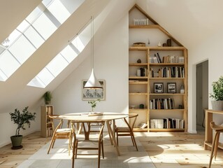 Modern Interior Design with Skylights