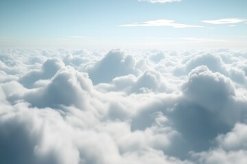 Above the Clouds, View From Airplane, Landscape Photography