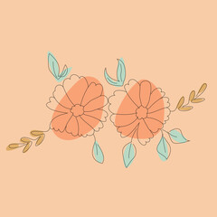 illustration of a flower