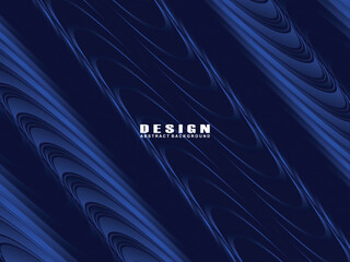 Abstract shining wave lines on blue background. Dynamic wave pattern. Modern wavy lines. Futuristic technology concept, for banners, posters, brochures, flyers, certificates, websites, etc.