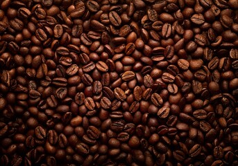 A close up image of coffee beans.