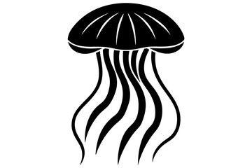 jellyfish icon with Transparent Background Clipart