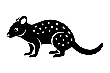Quoll icon with Transparent Background Clipart