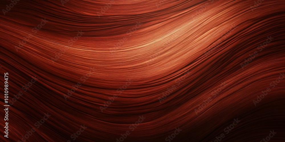 Poster abstract wavy red background with soft lighting.