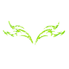 3d neotribal y2k element