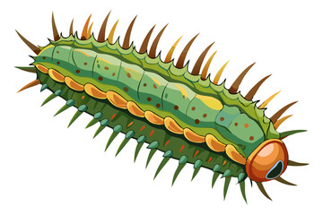 Sea cucumber vector illustration 