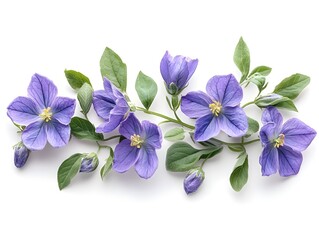 Fototapeta premium a purple flowers on a branch