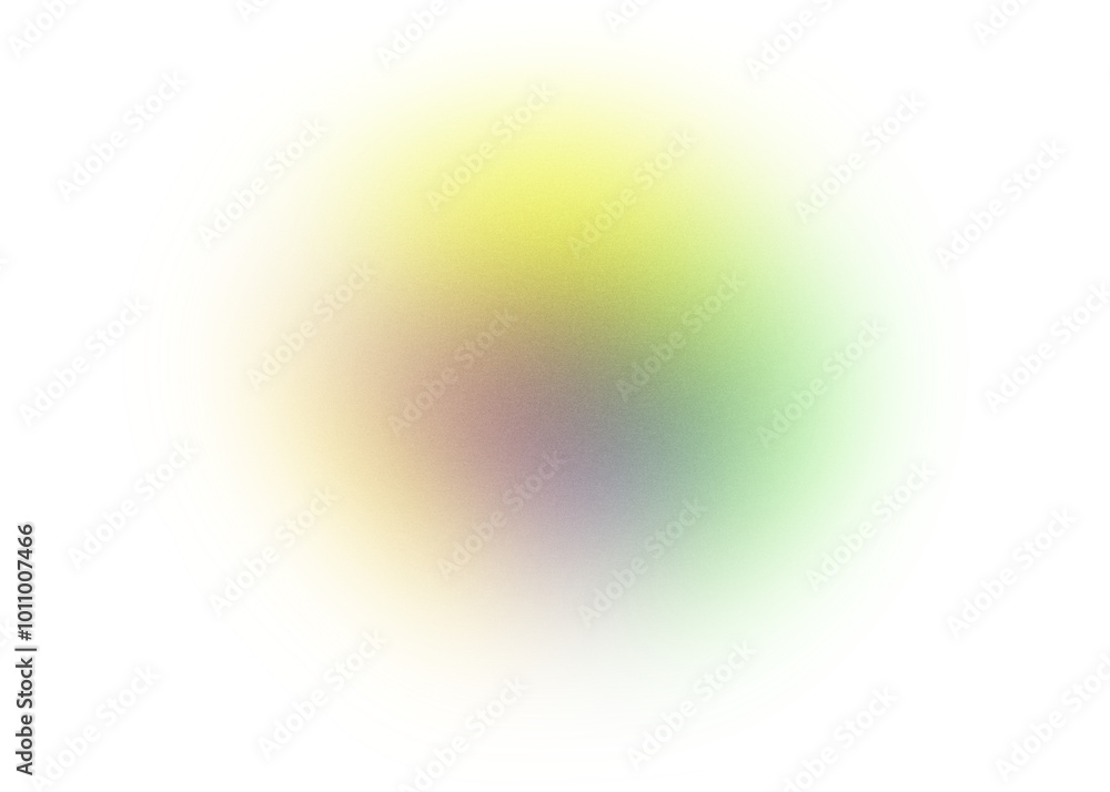 Poster transparent blur gradient circle