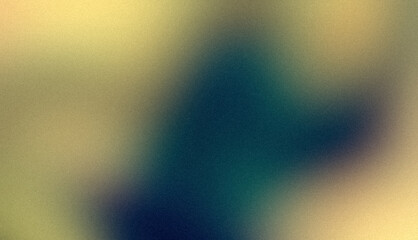 Abstract soft blue green color grainy retro backdrop design. Vibrant colors pastel smooth noise texture gradient, banner or poster and website header
