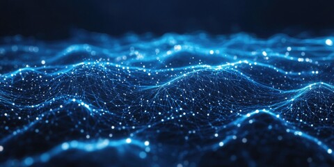 Blue Light Wave