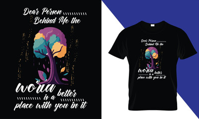 world health day t shirt design 
