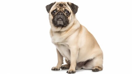 Obraz premium lovely pet portrait for pet lovers