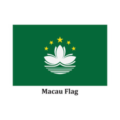 Macau flag icon design