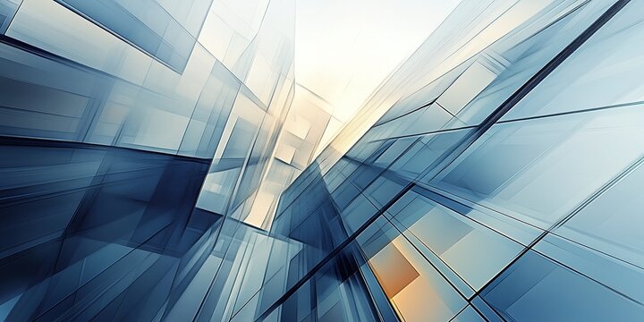 abstract building structure with geometric shapes and urban design, contemporary architecture background with architectural angles and modern facade, cityscape with innovative architectural form