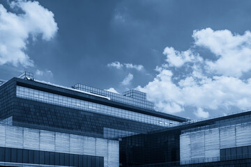Modern Architectural Marvels Against a Stunning Sky