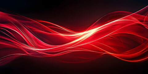 Abstract futuristic background with red wave shapes depicting motion and energy , futuristic, abstract, background, red, wave