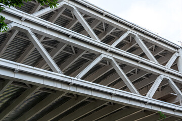 Modern Architectural Design of a Multi-Layered Bridge Structure