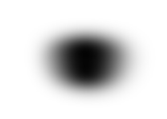 Black gradient circle transparent