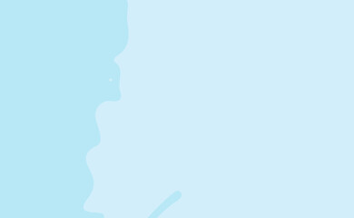 Abstract horizontal background with colorful messy pattern. Illustration. Pastel colors for banners, posters and wall decorations